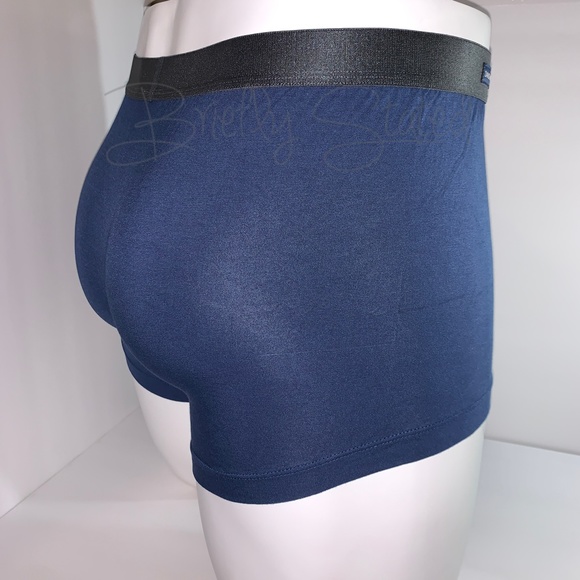 David Archy Bamboo Trunks - Navy - Picture 3 of 7